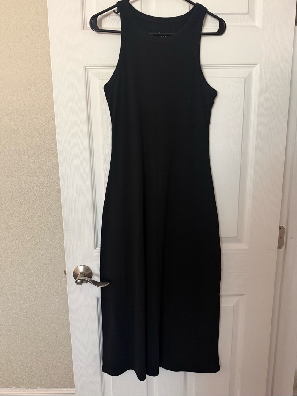 a new day Black Sleeveless Midi Tank Dress